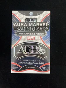 2025 Kakawow Aura Marvel Collection Trading Cards Sealed Box