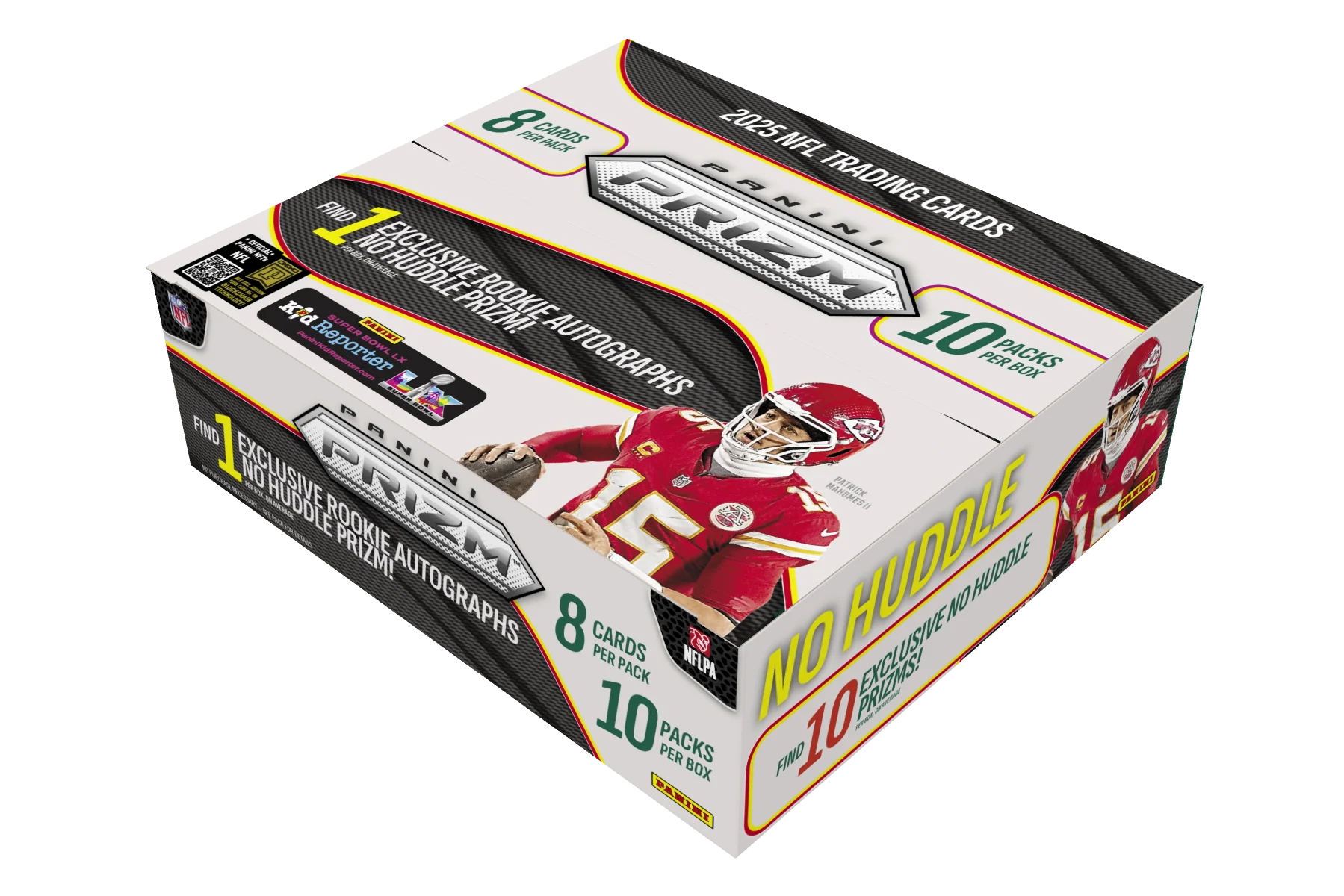 2025 Panini Prizm No Huddle Football Hobby Box