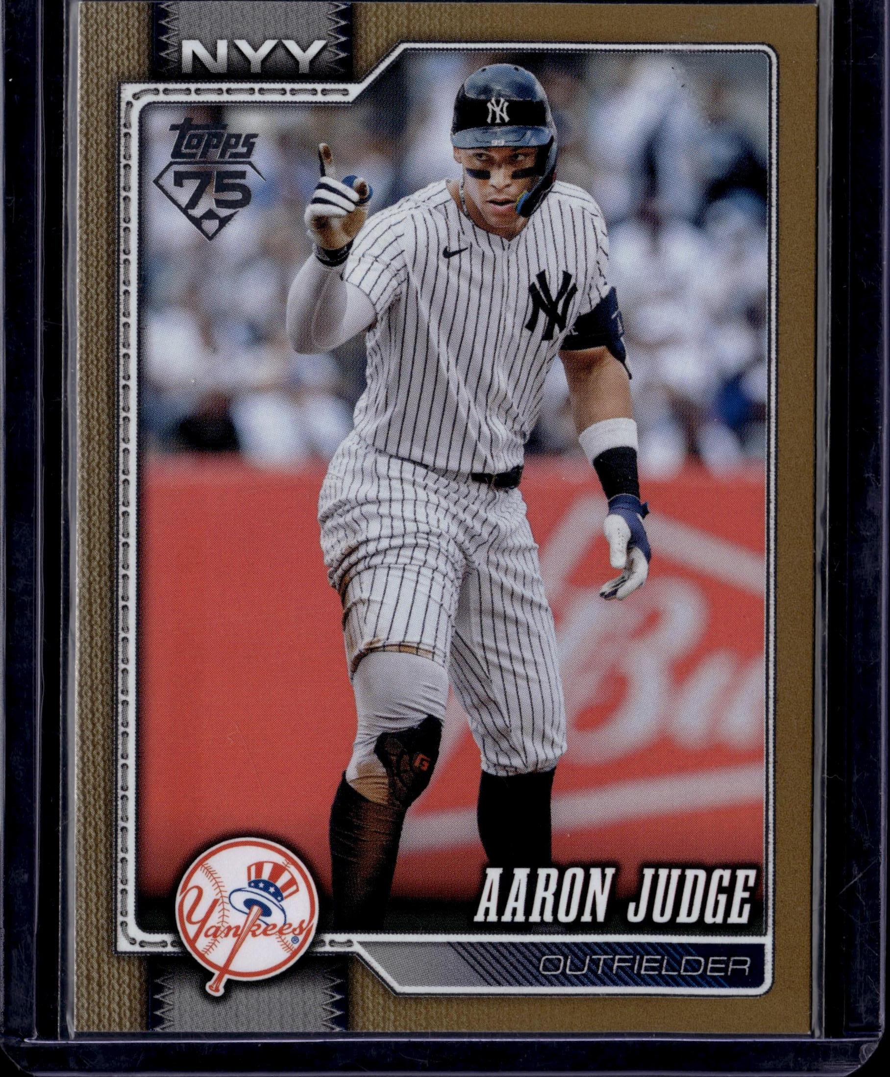 2026 Topps #1 Aaron Judge Gold #/2026