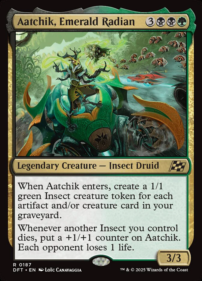 Aatchik, Emerald Radian - Aetherdrift (DFT)