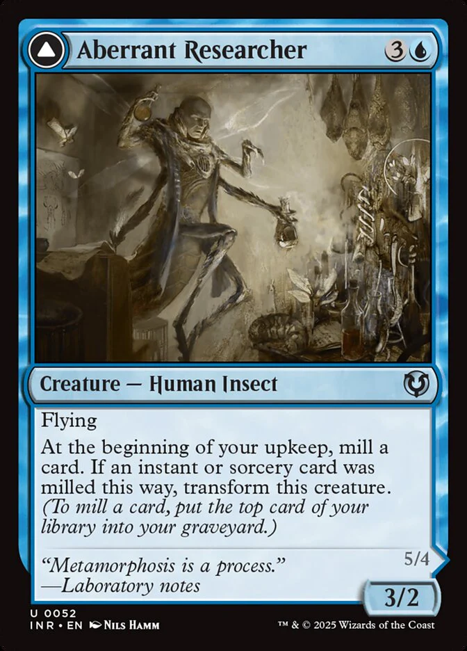 Aberrant Researcher // Perfected Form - Innistrad Remastered (INR)