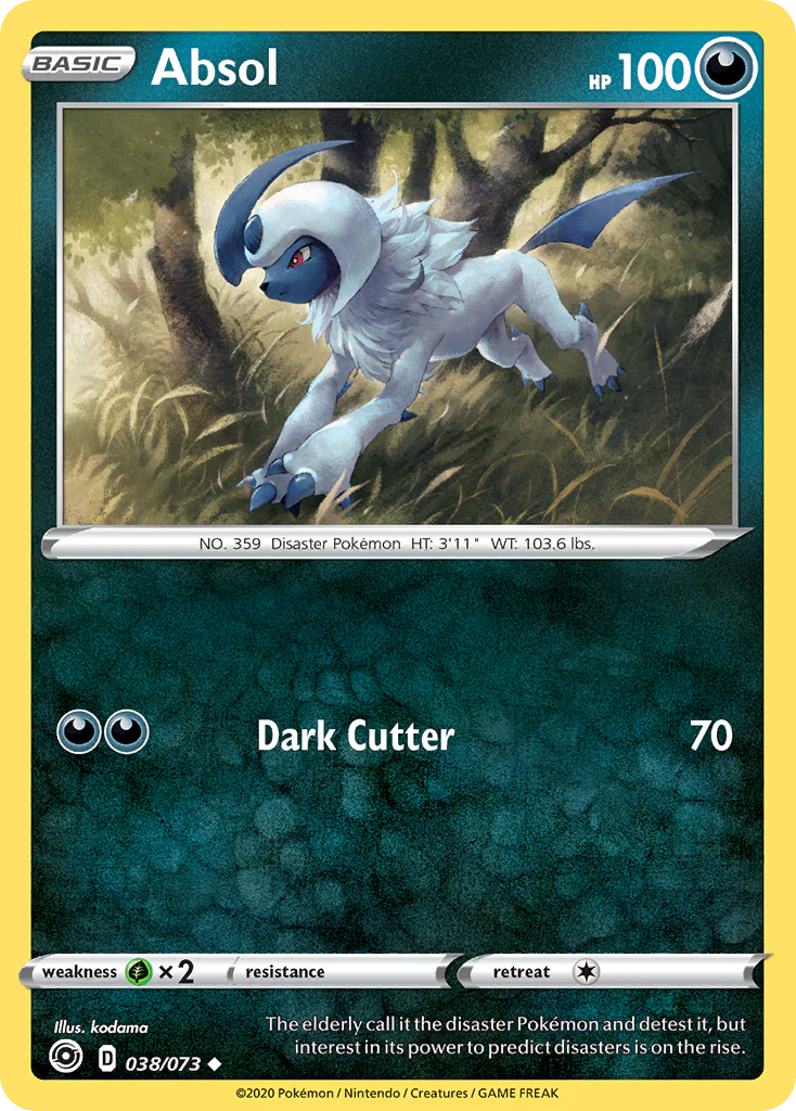 Absol (38/73) - [Reverse Holo] Champion's Path (CPA)