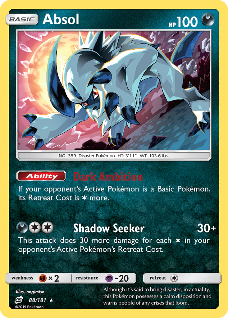 Absol (88/181) - [Reverse Holo] Team Up (TEU)