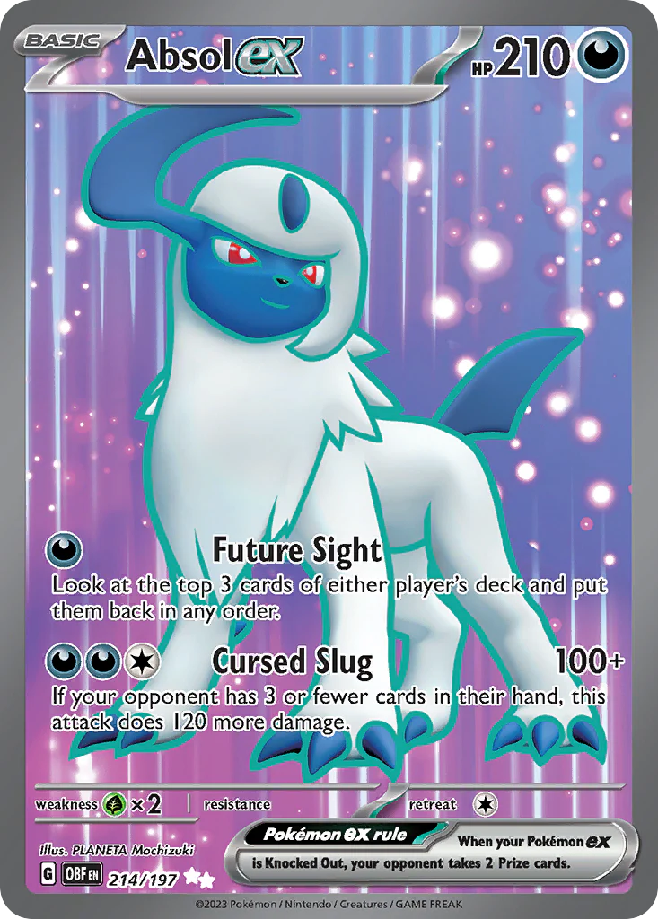 Absol ex (214/197) - [Full Art] Obsidian Flames (OBF)