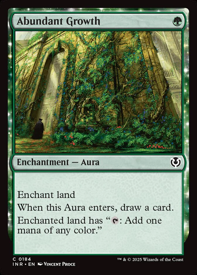 Abundant Growth - [Foil] Innistrad Remastered (INR)
