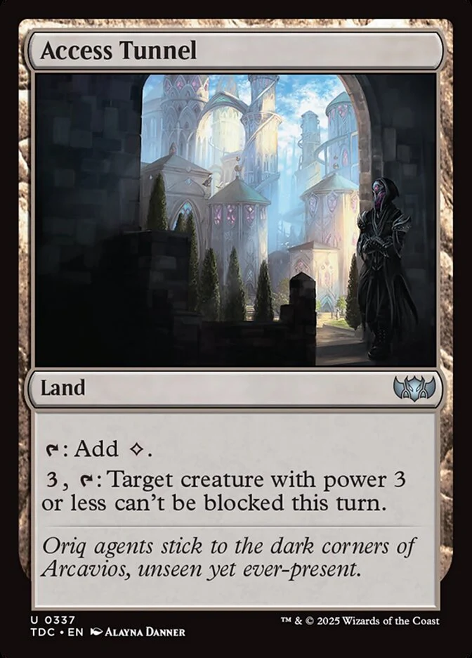 Access Tunnel - Tarkir: Dragonstorm Commander (TDC)