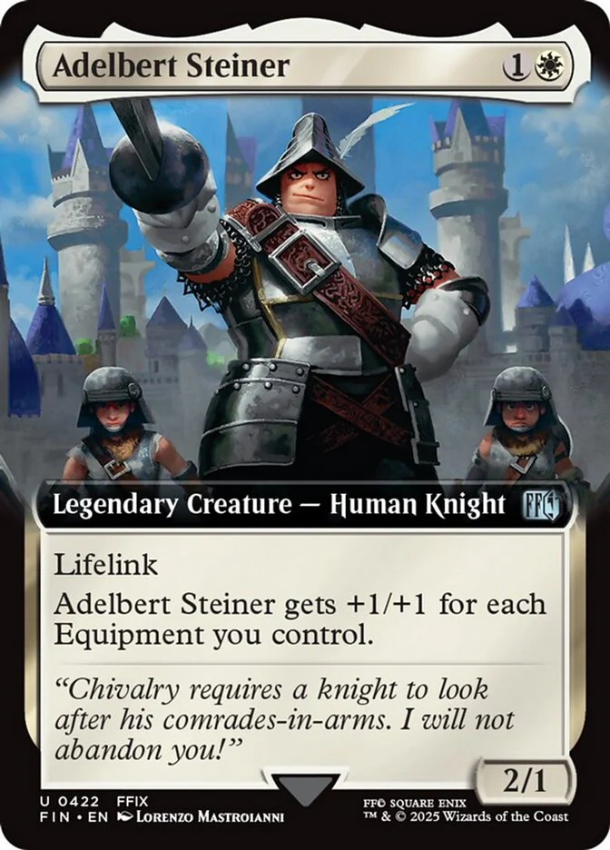 Adelbert Steiner (422) - [Foil, Extended Art] Final Fantasy (FIN)