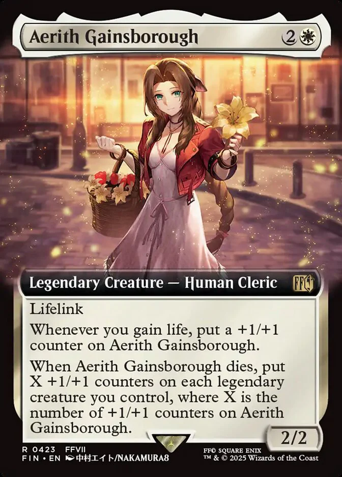 Aerith Gainsborough (423) - [Extended Art] Final Fantasy (FIN)