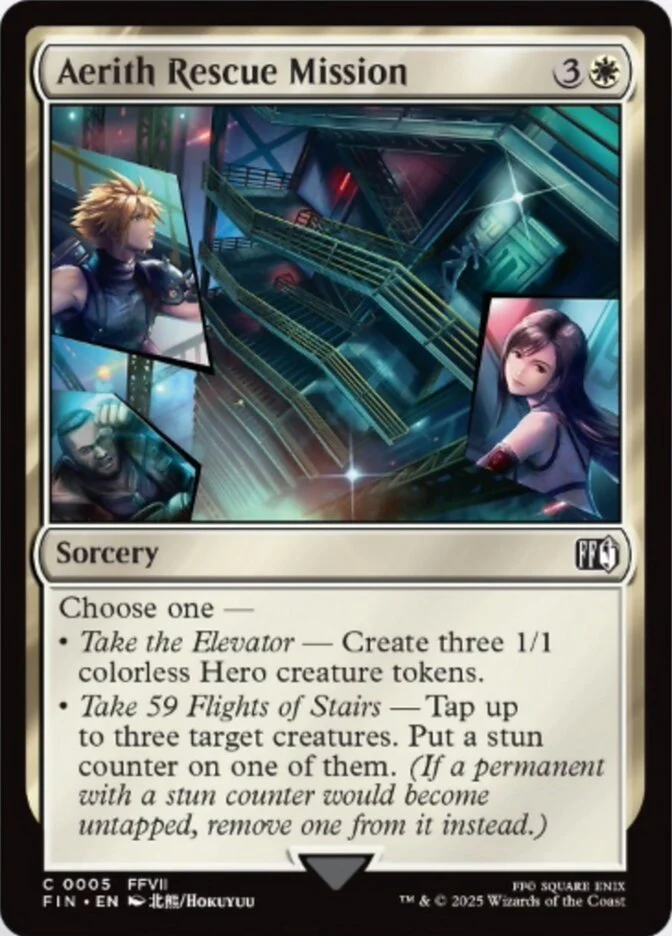 Aerith Rescue Mission (5) - [Foil] Final Fantasy (FIN)