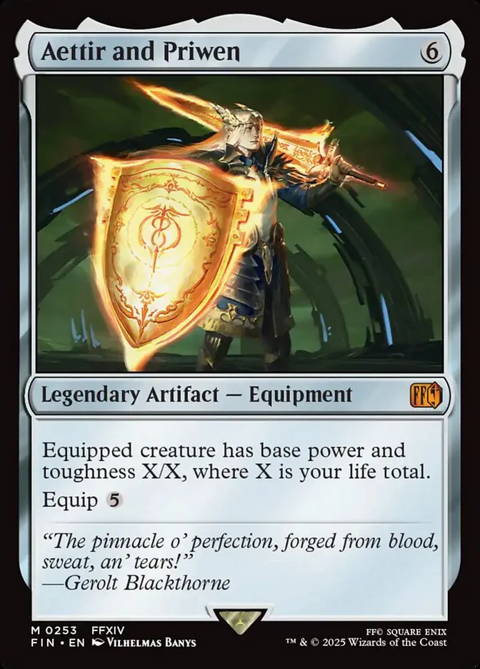 Aettir and Priwen (253) - [Foil] Final Fantasy (FIN)