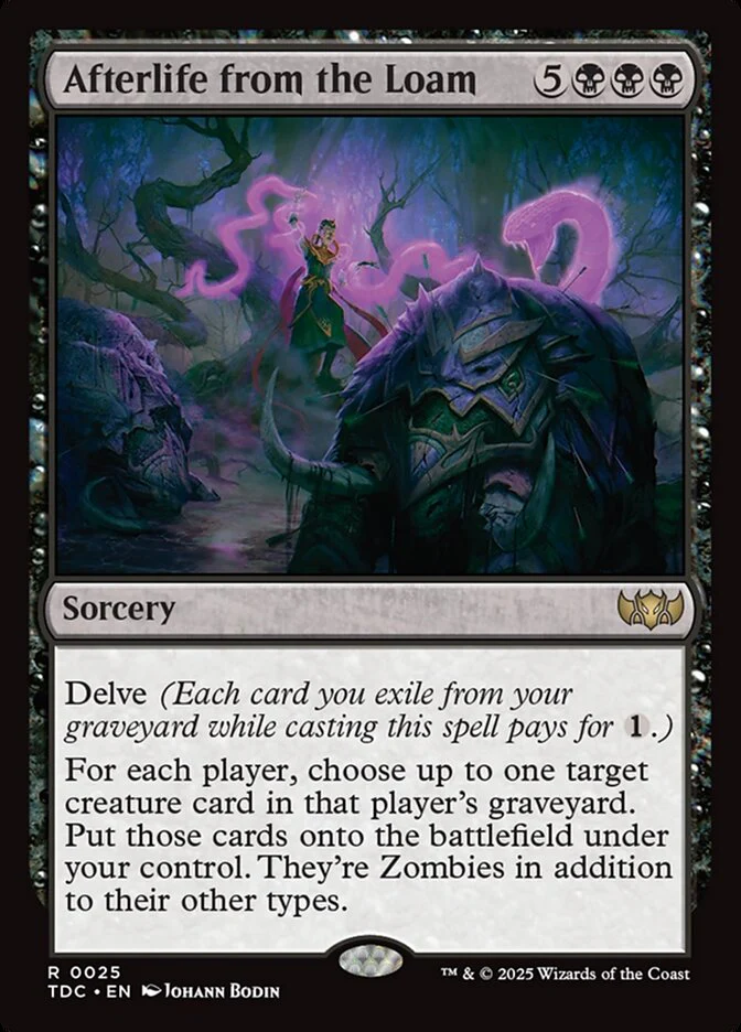 Afterlife from the Loam - Tarkir: Dragonstorm Commander (TDC)