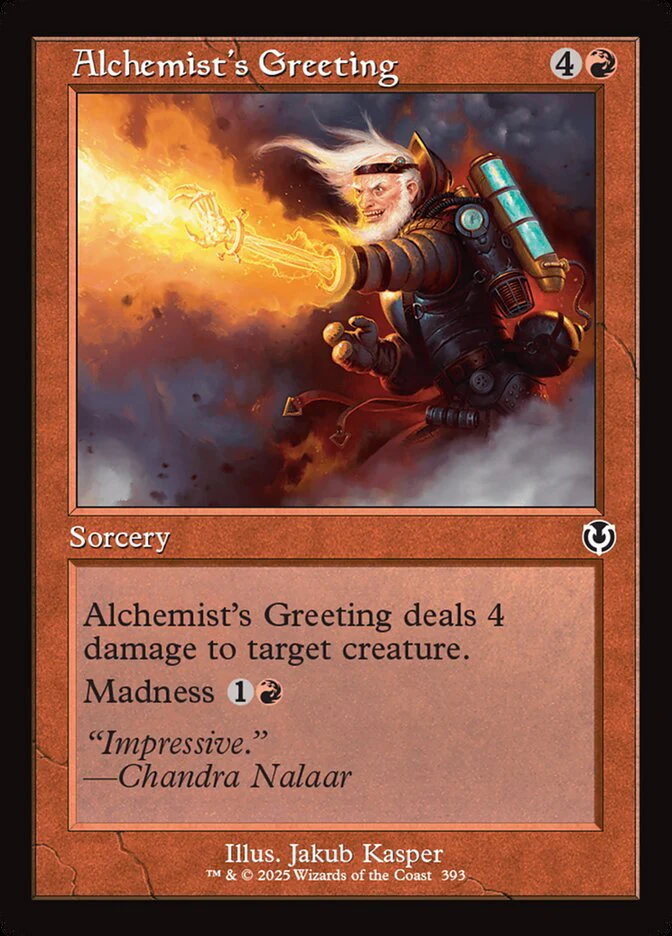 Alchemist's Greeting - [Foil, Retro Frame] Innistrad Remastered (INR)