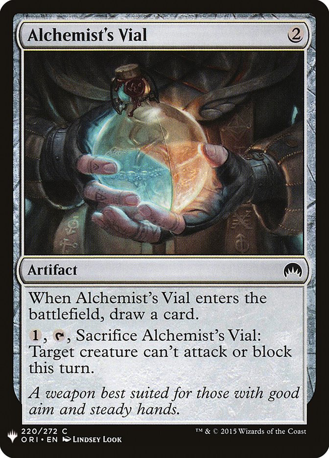 Alchemist's Vial - The List (PLST)