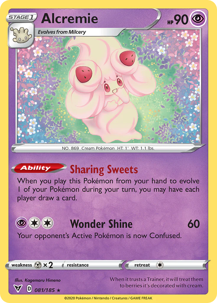 Alcremie (81/185) - Vivid Voltage (VIV)
