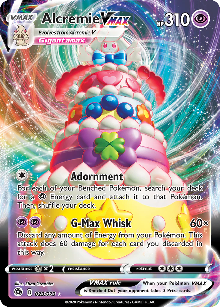 Alcremie VMAX (23/73) - [Holo Foil] Champion's Path (CPA)
