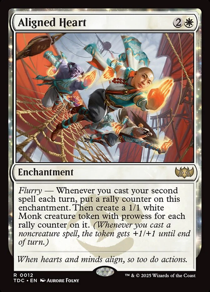 Aligned Heart - Tarkir: Dragonstorm Commander (TDC)