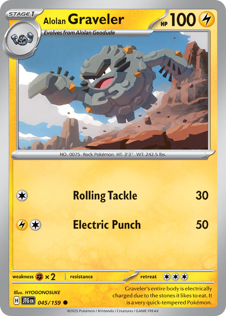 Alolan Graveler (45/159) - Journey Together (JTG)