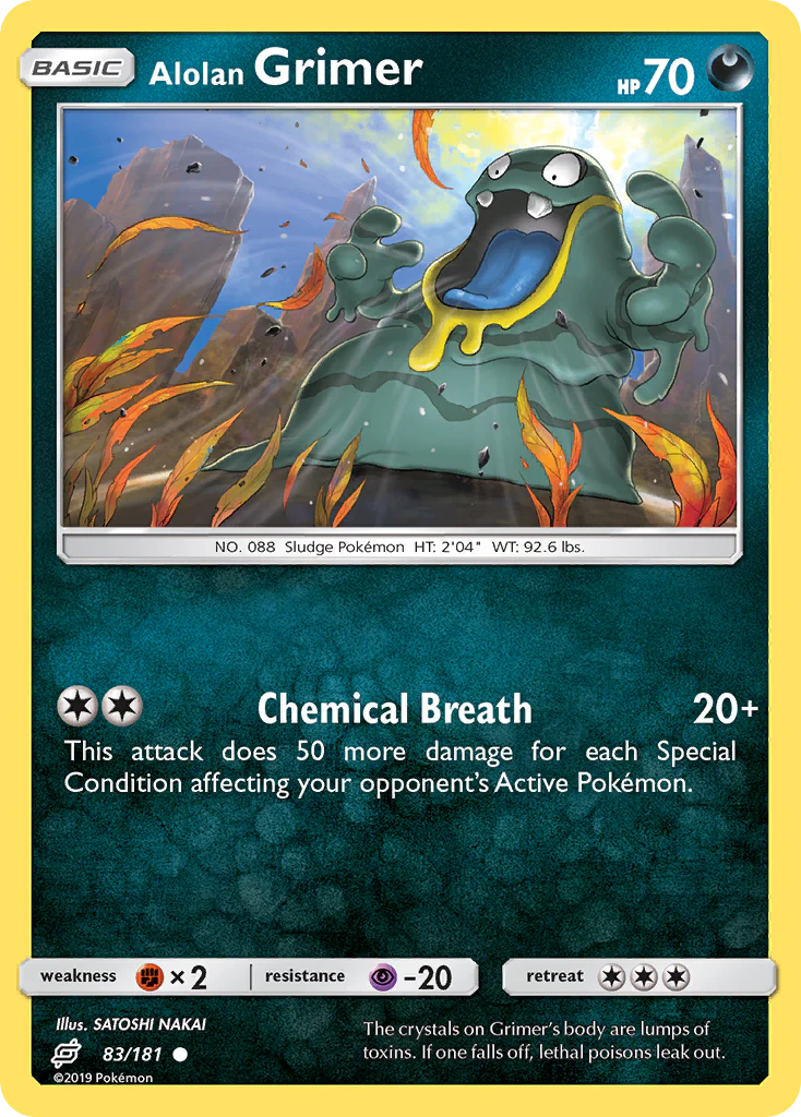 Alolan Grimer (83/181) - Team Up (TEU)