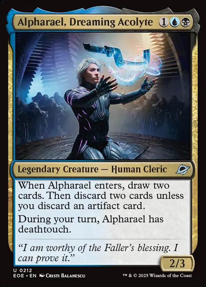 Alpharael, Dreaming Acolyte (212) - Edge of Eternities (EOE)