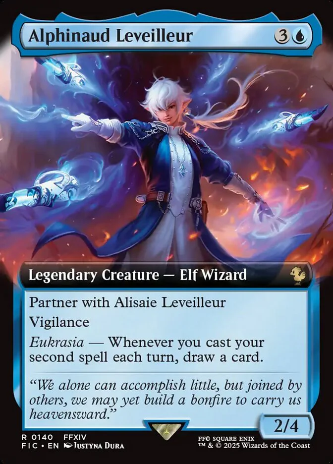 Alphinaud Leveilleur (140) - [Extended Art] Final Fantasy Commander (FIC)