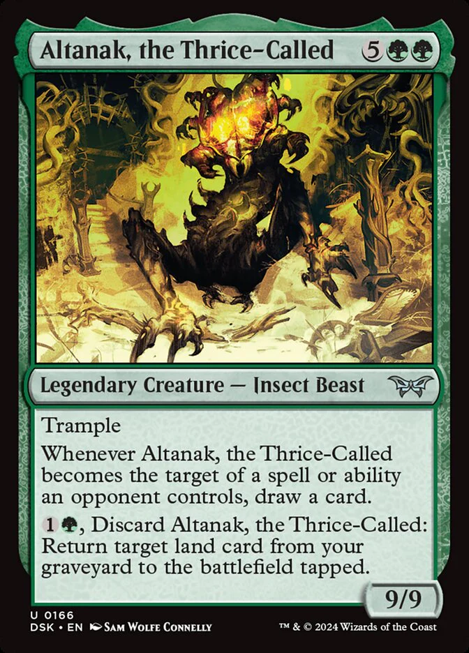 Altanak, the Thrice-Called - [Foil] Duskmourn: House of Horror (DSK)