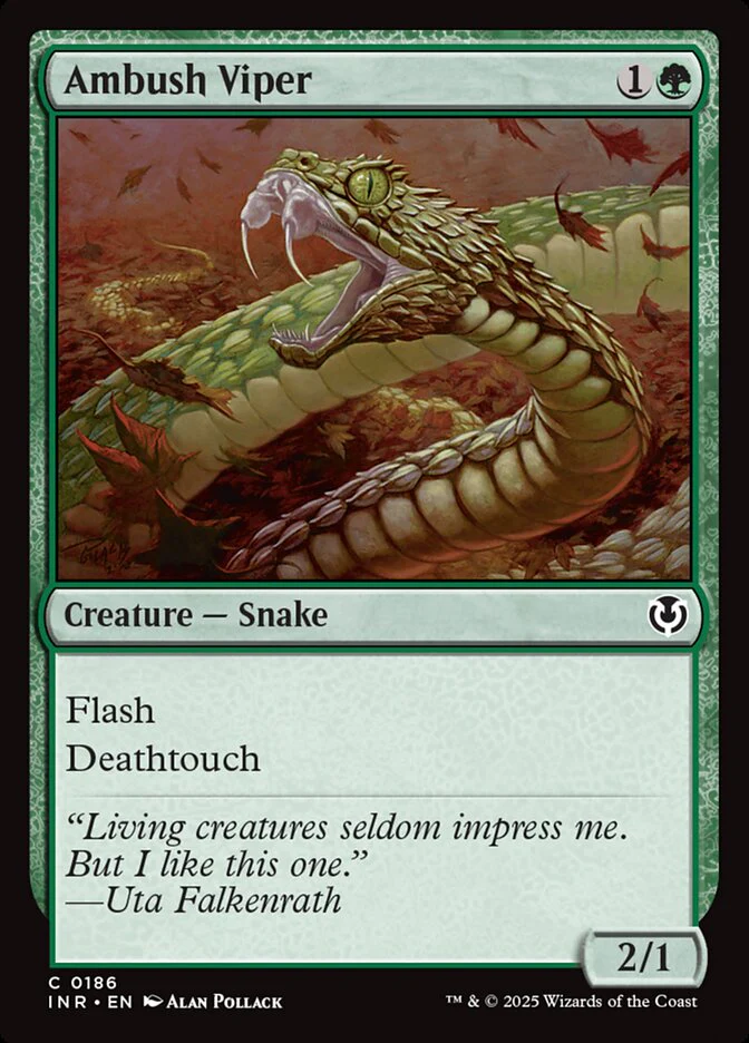 Ambush Viper - [Foil] Innistrad Remastered (INR)