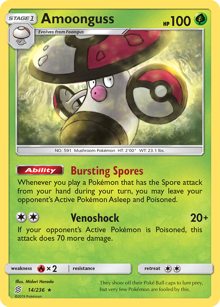 Amoonguss (14/236) - Unified Minds (UNM)