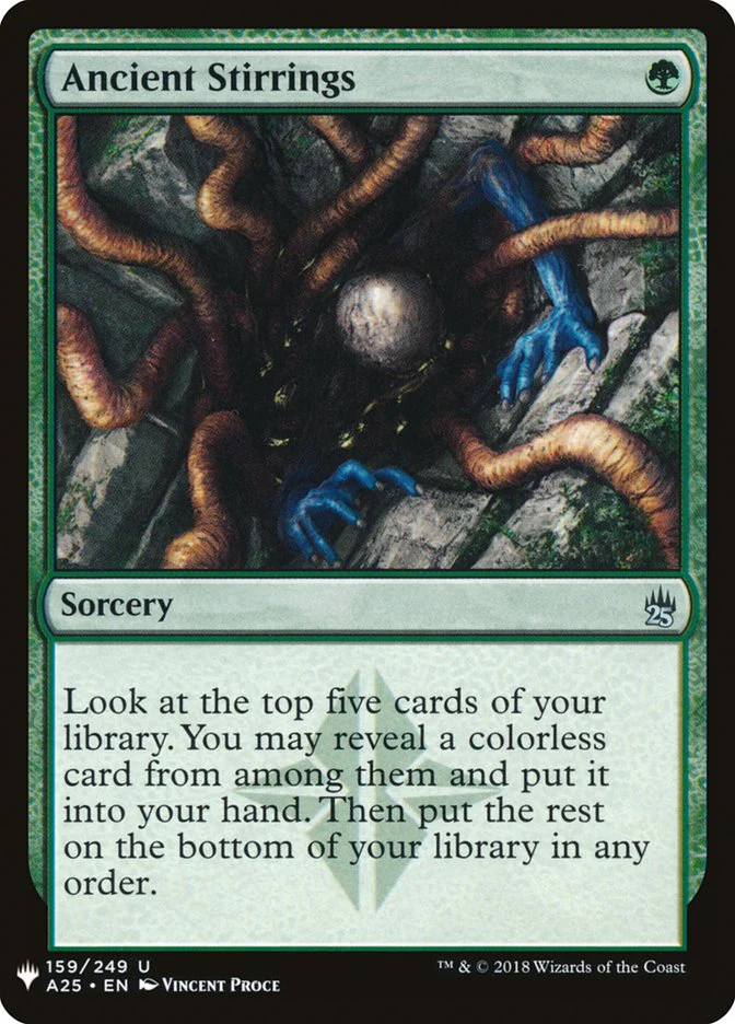 Ancient Stirrings - The List (PLST)