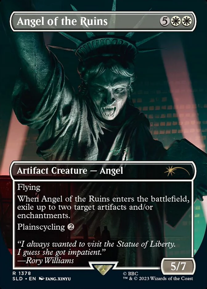 Angel of the Ruins (1378) - [Foil] Secret Lair Drop (SLD)