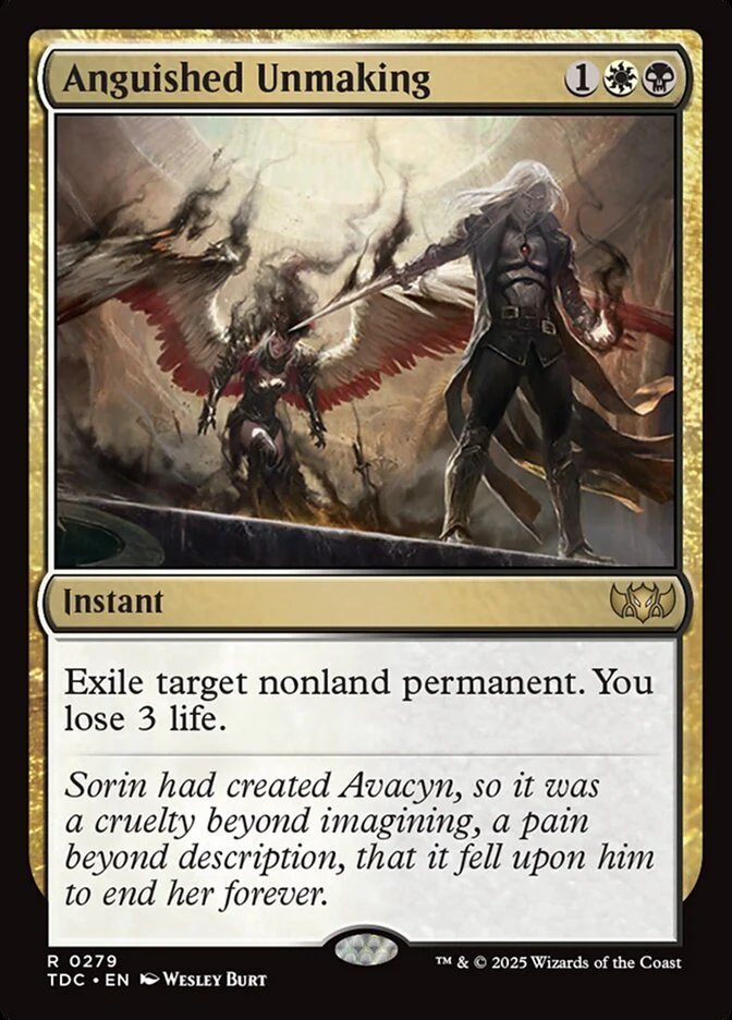 Anguished Unmaking - Tarkir: Dragonstorm Commander (TDC)