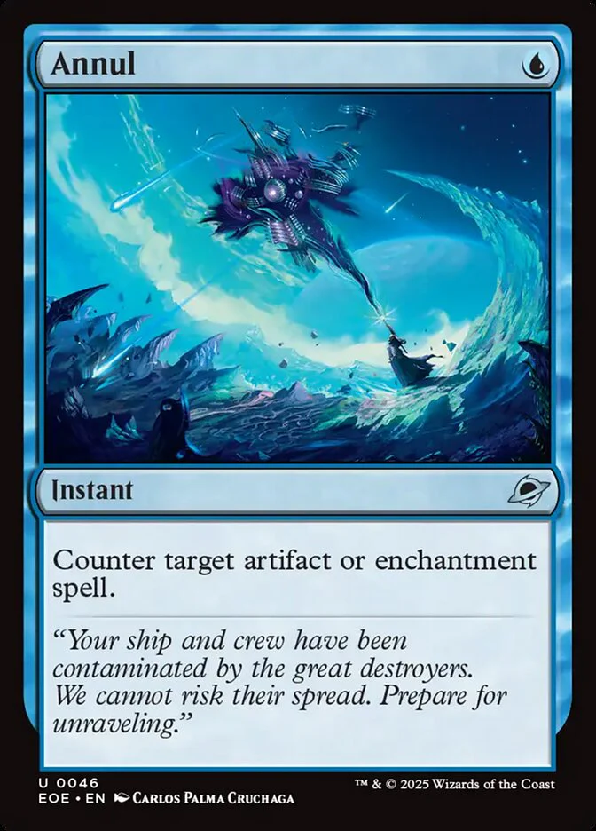 Annul (46) - [Foil] Edge of Eternities (EOE)
