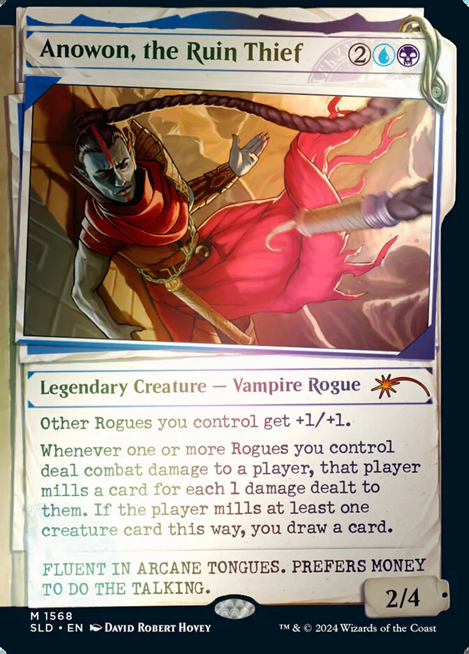 Anowon, the Ruin Thief (1568‚òÖ) - [Foil, Showcase] Secret Lair Drop (SLD)