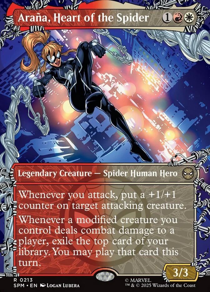 Araña, Heart of the Spider (213) - [Foil, Showcase] Marvel's Spider-Man (SPM)