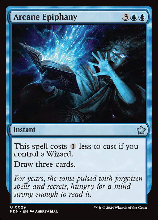 Arcane Epiphany - [Foil] Foundations (FDN)