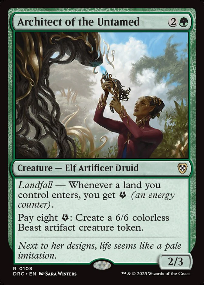 Architect of the Untamed - Aetherdrift Commander (DRC)
