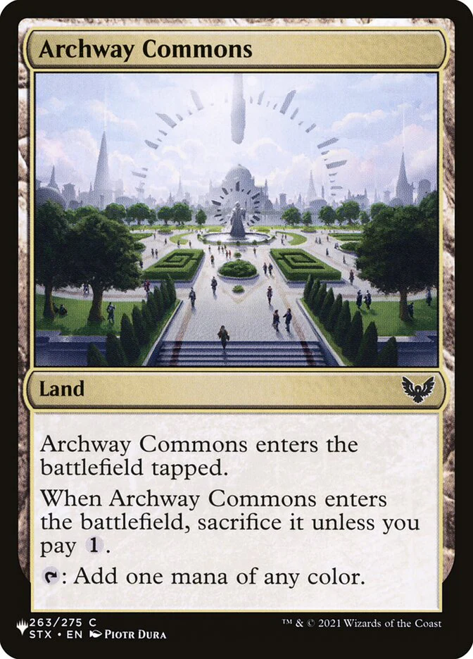 Archway Commons - The List (PLST)