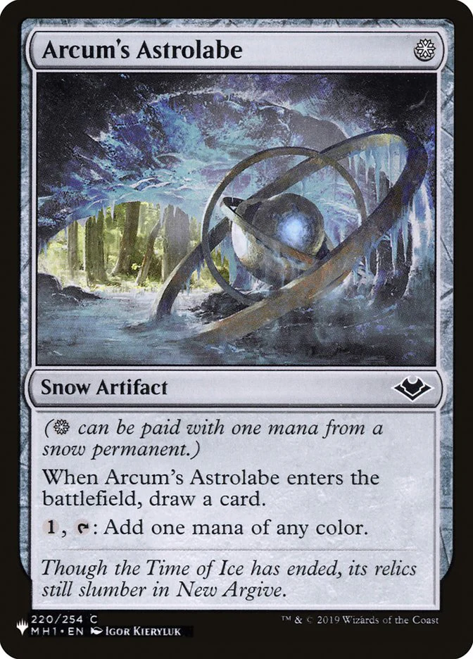 Arcum's Astrolabe - The List (PLST)