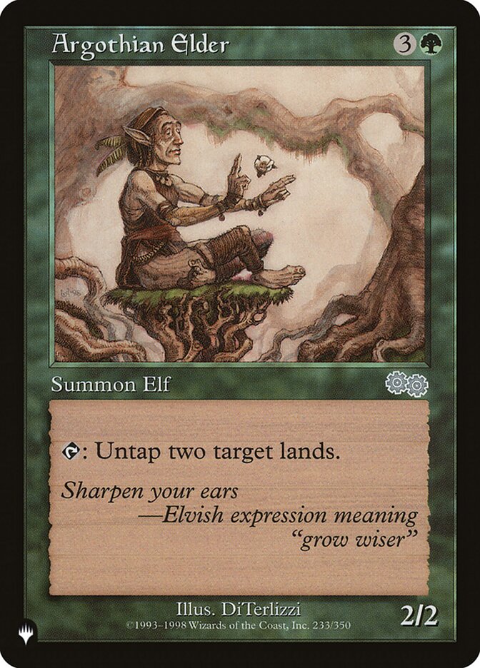 Argothian Elder - The List (PLST)
