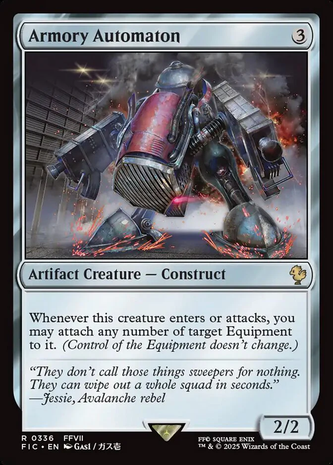 Armory Automaton (336) - [Surge Foil] Final Fantasy Commander (FIC)