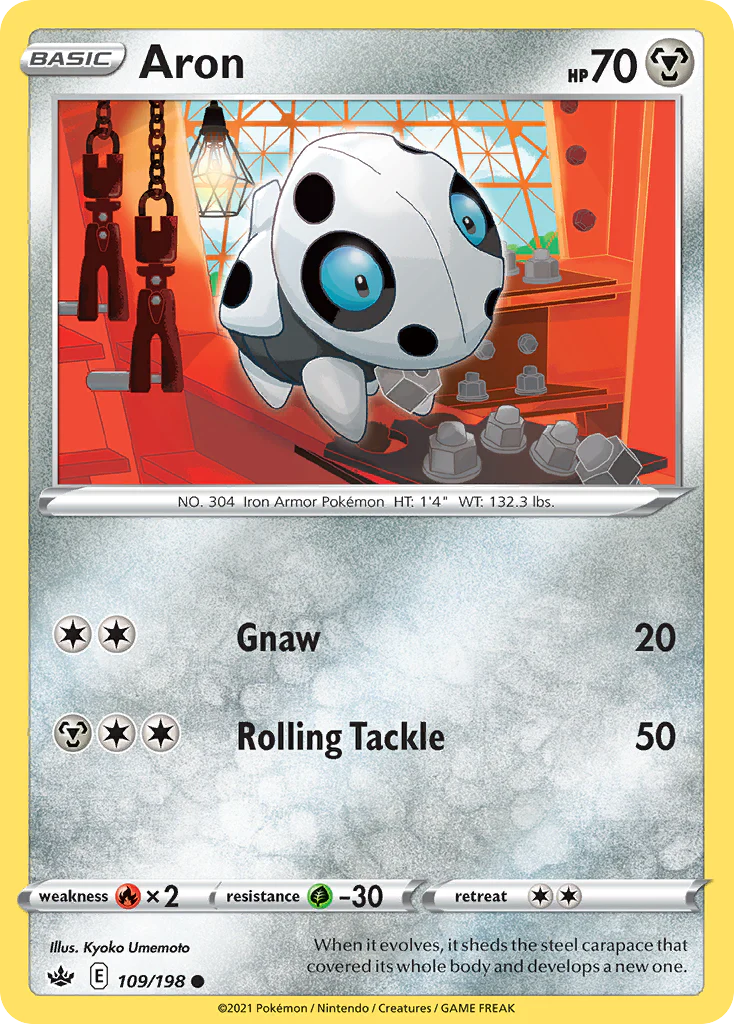 Aron (109/198) - Chilling Reign (CRE)