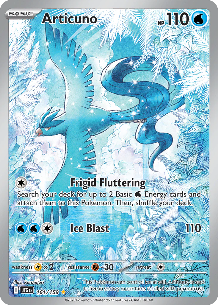 Articuno (161/159) - [Illustration Rare] Journey Together (JTG)