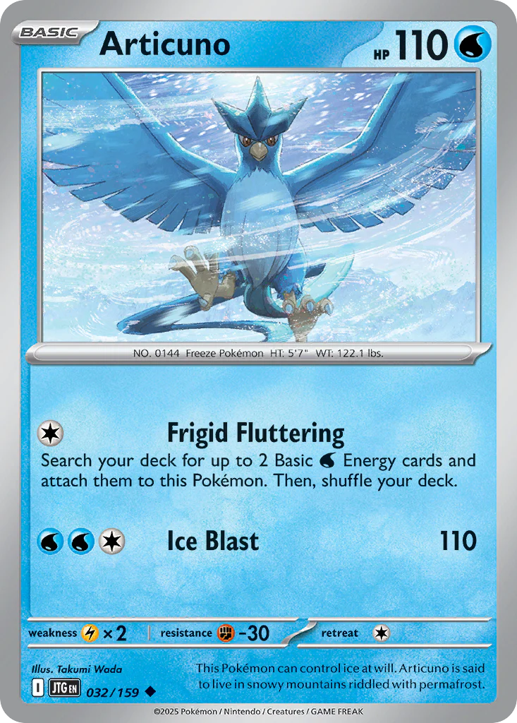 Articuno (32/159) - [Reverse Holo] Journey Together (JTG)