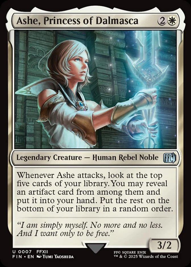 Ashe, Princess of Dalmasca (7) - [Foil] Final Fantasy (FIN)
