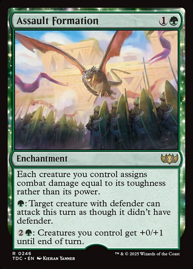 Assault Formation - Tarkir: Dragonstorm Commander (TDC)