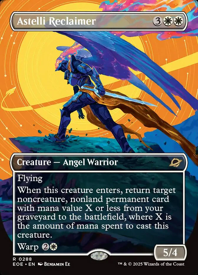 Astelli Reclaimer (288) - [Foil, Borderless] Edge of Eternities (EOE)