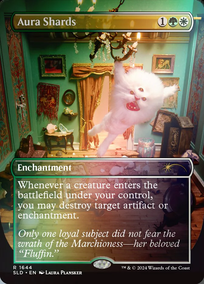 Aura Shards (1644‚òÖ) - [Foil] Secret Lair Drop (SLD)