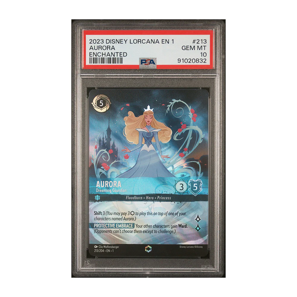 Aurora - Dreaming Guardian - [Foil, Enchanted, Graded PSA 10] The First Chapter (1)