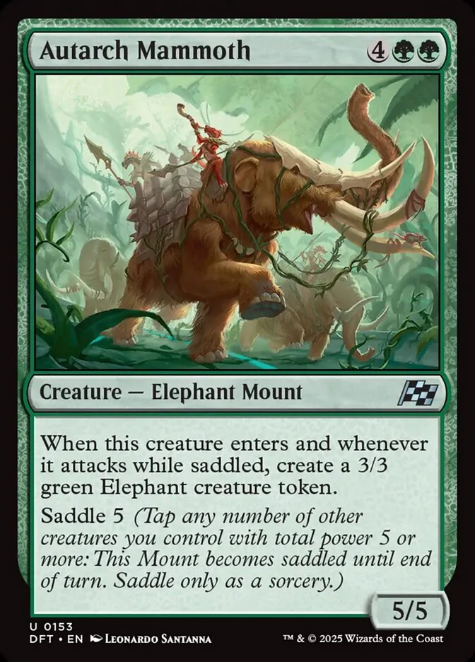Autarch Mammoth - Aetherdrift (DFT)