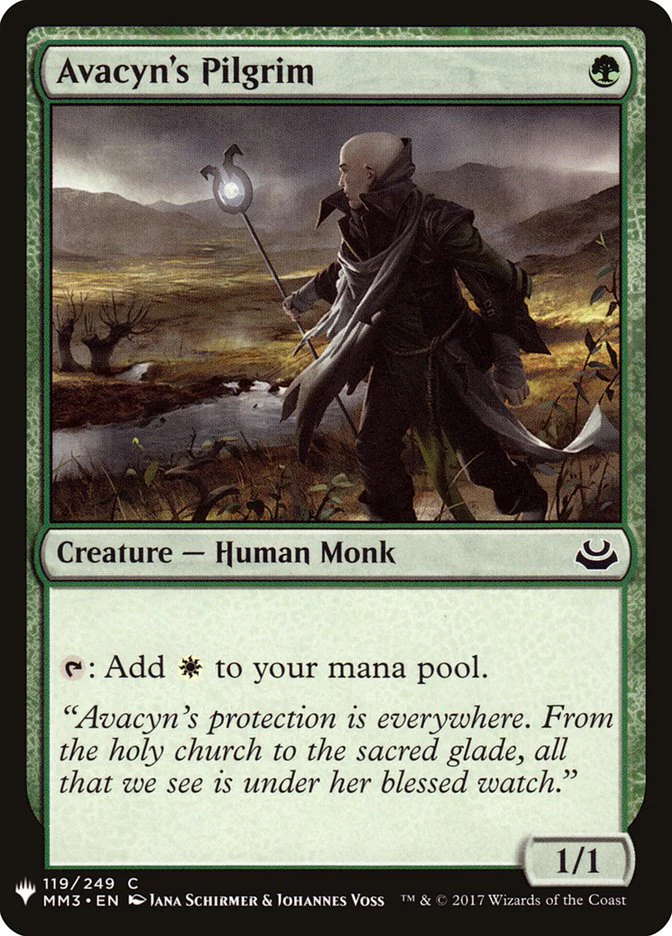 Avacyn's Pilgrim - The List (PLST)