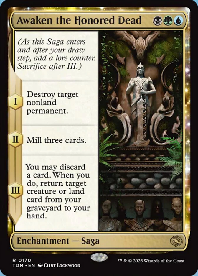 Awaken the Honored Dead (170) - Tarkir: Dragonstorm (TDM)